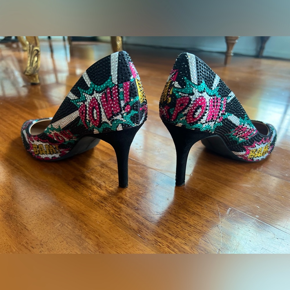 INC International Concepts Superhero Heels- Please Read Description
